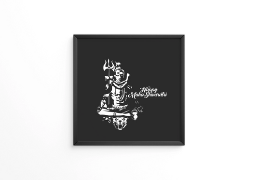 Maha Shivratri - Happy Nag Panchami Lord shiva frame