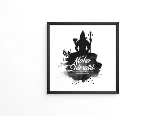 Hindu festival maha shivratri frame