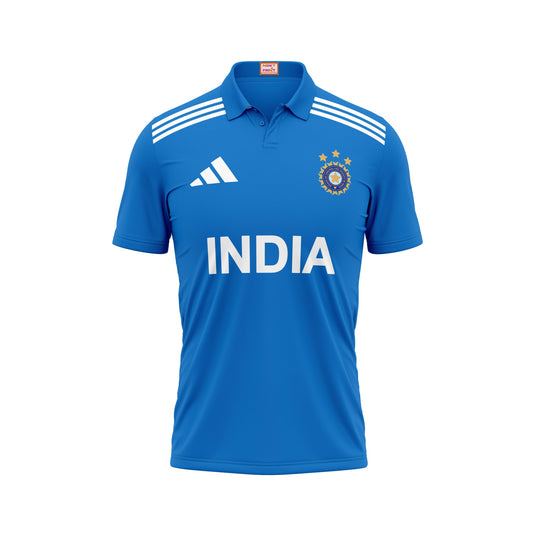 Next Print Hardik Printed India Cricket Training Jersey