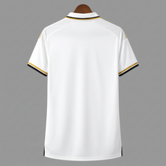 Next Print Elite White Gold Soccer Jersey | Customizable Football Team Wear | Round Neck Sports Tee