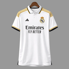 Next Print Elite White Gold Soccer Jersey | Customizable Football Team Wear | Round Neck Sports Tee