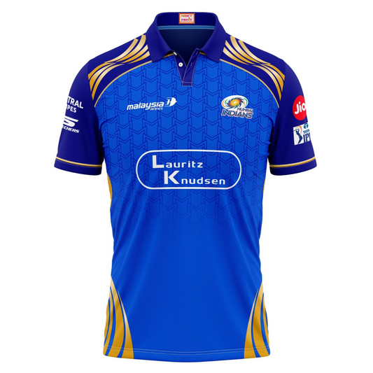 Next Print Customised Custom Mumbai Jersey with Name & Number | Personalized Cricket Jersey India – NextPrint