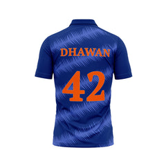 Next Print Dhawan Printed India Fan Cricket Jersey