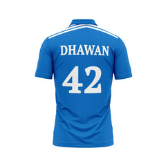Next Print Dhawan Printed India Cricket Training Jersey