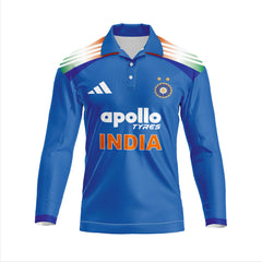 Next Print Customised Cricket India Team Jersey.With Your Name and Number Print.