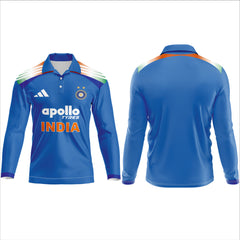 Next Print Customised Cricket India Team Jersey.With Your Name and Number Print.