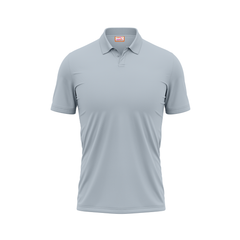 Plain Polo neck Grey Tshirt