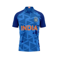 Next Print Bumrah Printed Jersey Blue