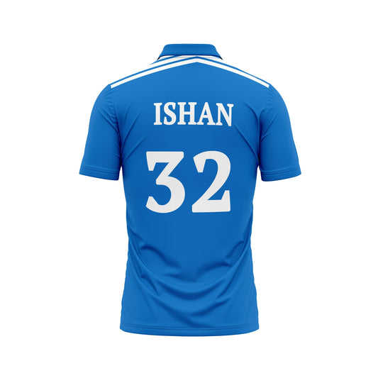 Next Print Ishan Printed India Cricket Training Jersey