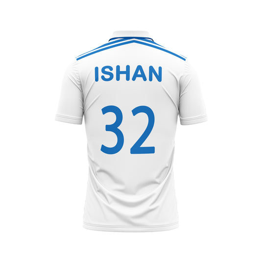 Next Print Ishan Kishan Indian Test Cricket Team Jersey