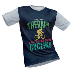 Polyester Half Sleeve T-Shirt with Round Collar and All Over Digital Print.