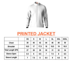 Next Print Printed White Jacket.