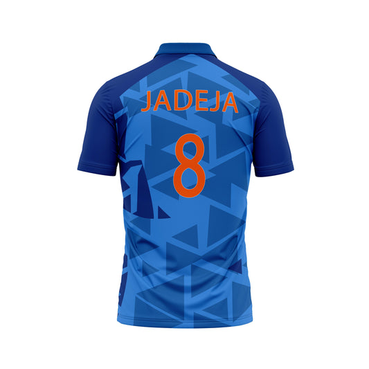 Next Print Jadeja Printed Jersey Blue