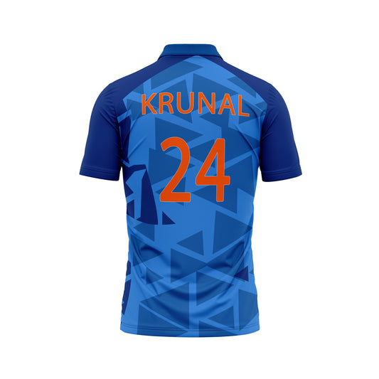 Next Print Krunal Printed Jersey Blue