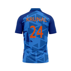 Next Print Krunal Printed Jersey Blue