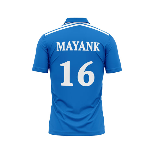 Next Print Mayank Printed India Cricket Training Jersey