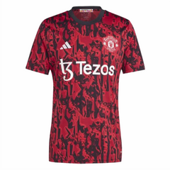 Next Print Manchester United Match Pre match Training Red Jersey