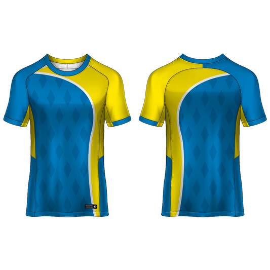 Next Print Customised  Round Neck Jersey With Name & Number. NP0000S14