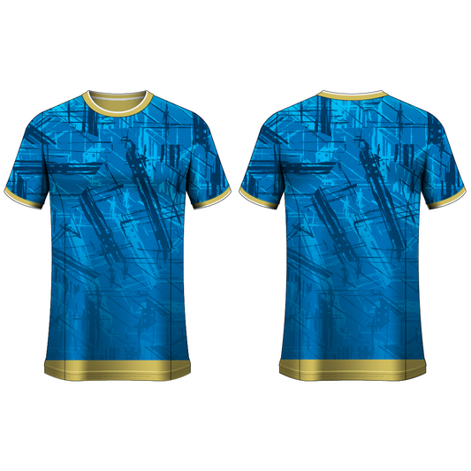 Next Print Customised Round Neck Jersey With Name & Number. NP0000S16