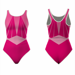 Next Print Girls/Women Sleeveless Leotard - Ideal for Gymnastics, Dance, Yoga, Acrobatics or Performance (Toddlers, Kids, Adults) NP0000S203