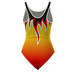 Next Print Girls/Women Sleeveless Leotard - Ideal for Gymnastics, Dance, Yoga, Acrobatics or Performance (Toddlers, Kids, Adults) NP0000S205