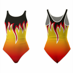 Next Print Girls/Women Sleeveless Leotard - Ideal for Gymnastics, Dance, Yoga, Acrobatics or Performance (Toddlers, Kids, Adults) NP0000S205