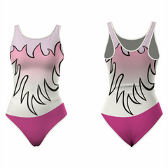 Next Print Girls/Women Sleeveless Leotard - Ideal for Gymnastics, Dance, Yoga, Acrobatics or Performance (Toddlers, Kids, Adults) NP0000S208