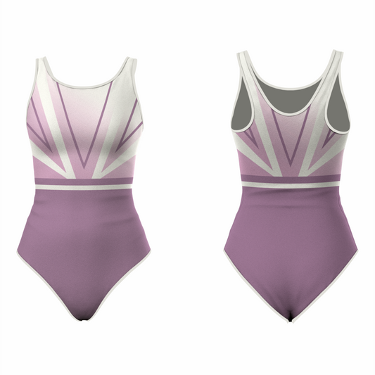 Next Print Girls/Women Sleeveless Leotard - Ideal for Gymnastics, Dance, Yoga, Acrobatics or Performance (Toddlers, Kids, Adults) NP0000S212