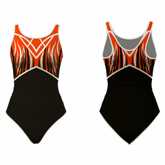 Next Print Girls/Women Sleeveless Leotard - Ideal for Gymnastics, Dance, Yoga, Acrobatics or Performance (Toddlers, Kids, Adults) NP0000S214