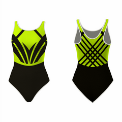 Next Print Girls/Women Sleeveless Leotard - Ideal for Gymnastics, Dance, Yoga, Acrobatics or Performance (Toddlers, Kids, Adults) NP0000S218