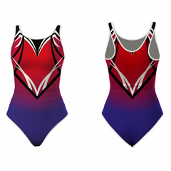 Next Print Girls/Women Sleeveless Leotard - Ideal for Gymnastics, Dance, Yoga, Acrobatics or Performance (Toddlers, Kids, Adults) NP0000S222