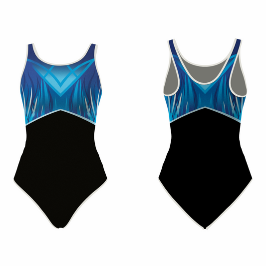 Next Print Girls/Women Sleeveless Leotard - Ideal for Gymnastics, Dance, Yoga, Acrobatics or Performance (Toddlers, Kids, Adults) NP0000S225