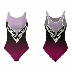 Next Print Girls/Women Sleeveless Leotard - Ideal for Gymnastics, Dance, Yoga, Acrobatics or Performance (Toddlers, Kids, Adults) NP0000S227