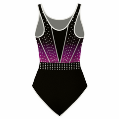 Next Print Girls/Women Sleeveless Leotard - Ideal for Gymnastics, Dance, Yoga, Acrobatics or Performance (Toddlers, Kids, Adults) NP0000S228