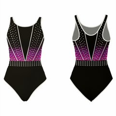 Next Print Girls/Women Sleeveless Leotard - Ideal for Gymnastics, Dance, Yoga, Acrobatics or Performance (Toddlers, Kids, Adults) NP0000S228