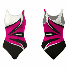 Next Print Girls/Women Sleeveless Leotard - Ideal for Gymnastics, Dance, Yoga, Acrobatics or Performance (Toddlers, Kids, Adults) NP0000S229