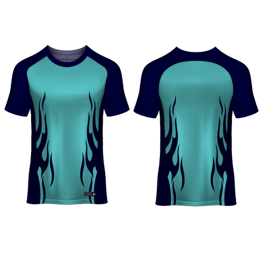 Next Print Customised  Round Neck Jersey With Name & Number. NP0000S22