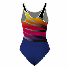 Next Print Girls/Women Sleeveless Leotard - Ideal for Gymnastics, Dance, Yoga, Acrobatics or Performance (Toddlers, Kids, Adults) NP0000S233