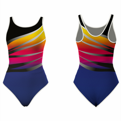 Next Print Girls/Women Sleeveless Leotard - Ideal for Gymnastics, Dance, Yoga, Acrobatics or Performance (Toddlers, Kids, Adults) NP0000S233