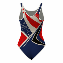 Next Print Girls/Women Sleeveless Leotard - Ideal for Gymnastics, Dance, Yoga, Acrobatics or Performance (Toddlers, Kids, Adults) NP0000S234