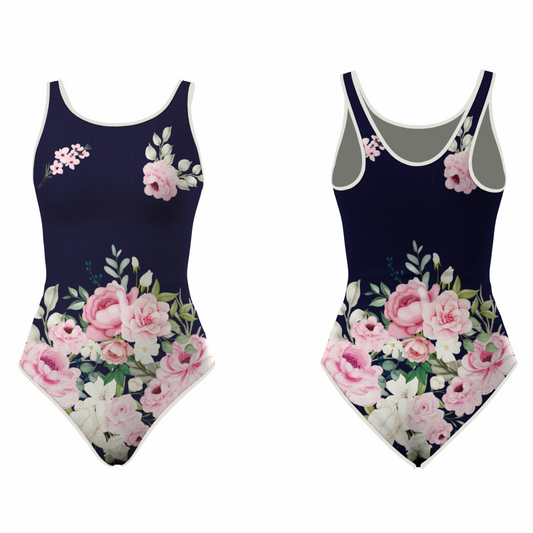 Next Print Girls/Women Sleeveless Leotard - Ideal for Gymnastics, Dance, Yoga, Acrobatics or Performance (Toddlers, Kids, Adults) NP0000S236