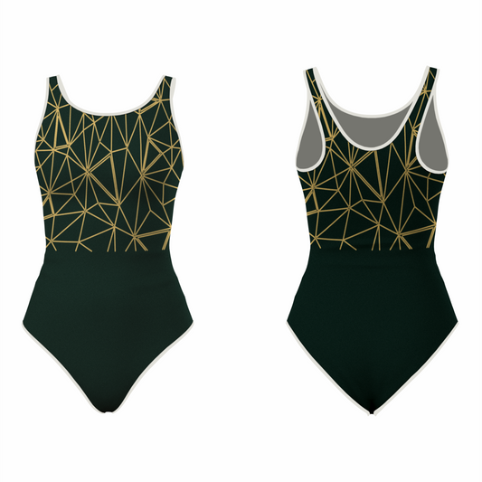 Next Print Girls/Women Sleeveless Leotard - Ideal for Gymnastics, Dance, Yoga, Acrobatics or Performance (Toddlers, Kids, Adults) NP0000S237