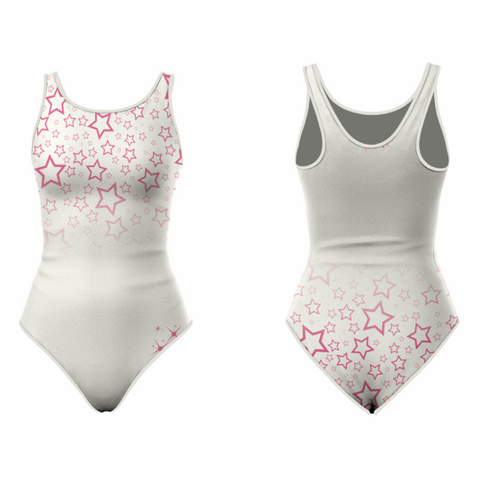 Next Print Girls/Women Sleeveless Leotard - Ideal for Gymnastics, Dance, Yoga, Acrobatics or Performance (Toddlers, Kids, Adults) NP0000S238