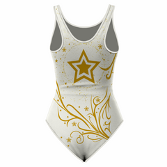 Next Print Girls/Women Sleeveless Leotard - Ideal for Gymnastics, Dance, Yoga, Acrobatics or Performance (Toddlers, Kids, Adults) NP0000S239