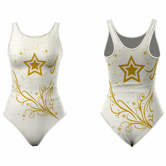 Next Print Girls/Women Sleeveless Leotard - Ideal for Gymnastics, Dance, Yoga, Acrobatics or Performance (Toddlers, Kids, Adults) NP0000S239