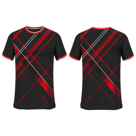 Next Print Customised  Round Neck Jersey With Name & Number. NP0000S27