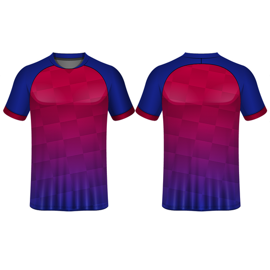 Next Print Customised  Round Neck Jersey With Name & Number. NP0000S30