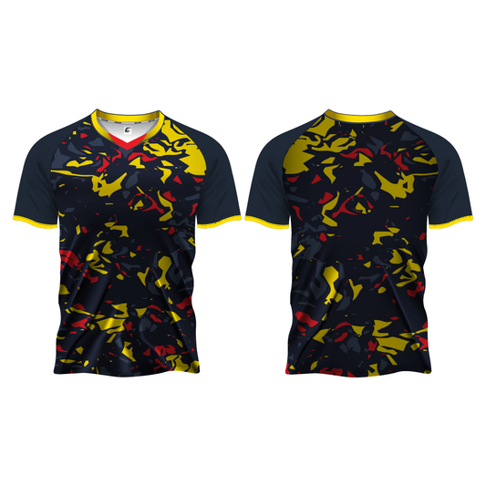 Next Print Customised  Round Neck Jersey With Name & Number. NP0000S40