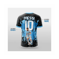 Next Print Messi 10 Jersey NP0000S412 (with Black Shorts)