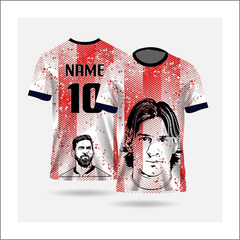 Next Print Messi 10 Jersey NP0000S419 (with Black Shorts)